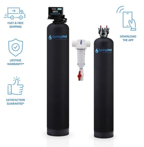 Springwell Well Water Filter and Salt-Free Water Softener